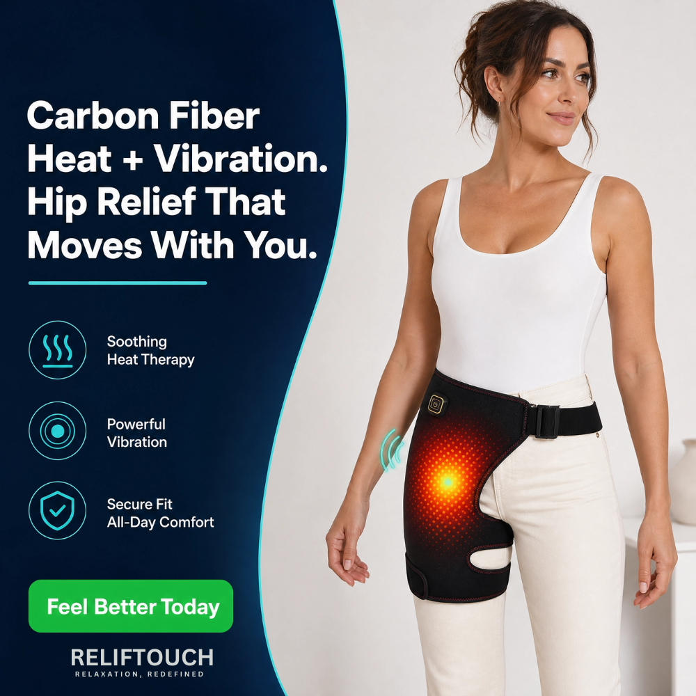 Hip Massager – Heat & Vibration Muscle Recovery