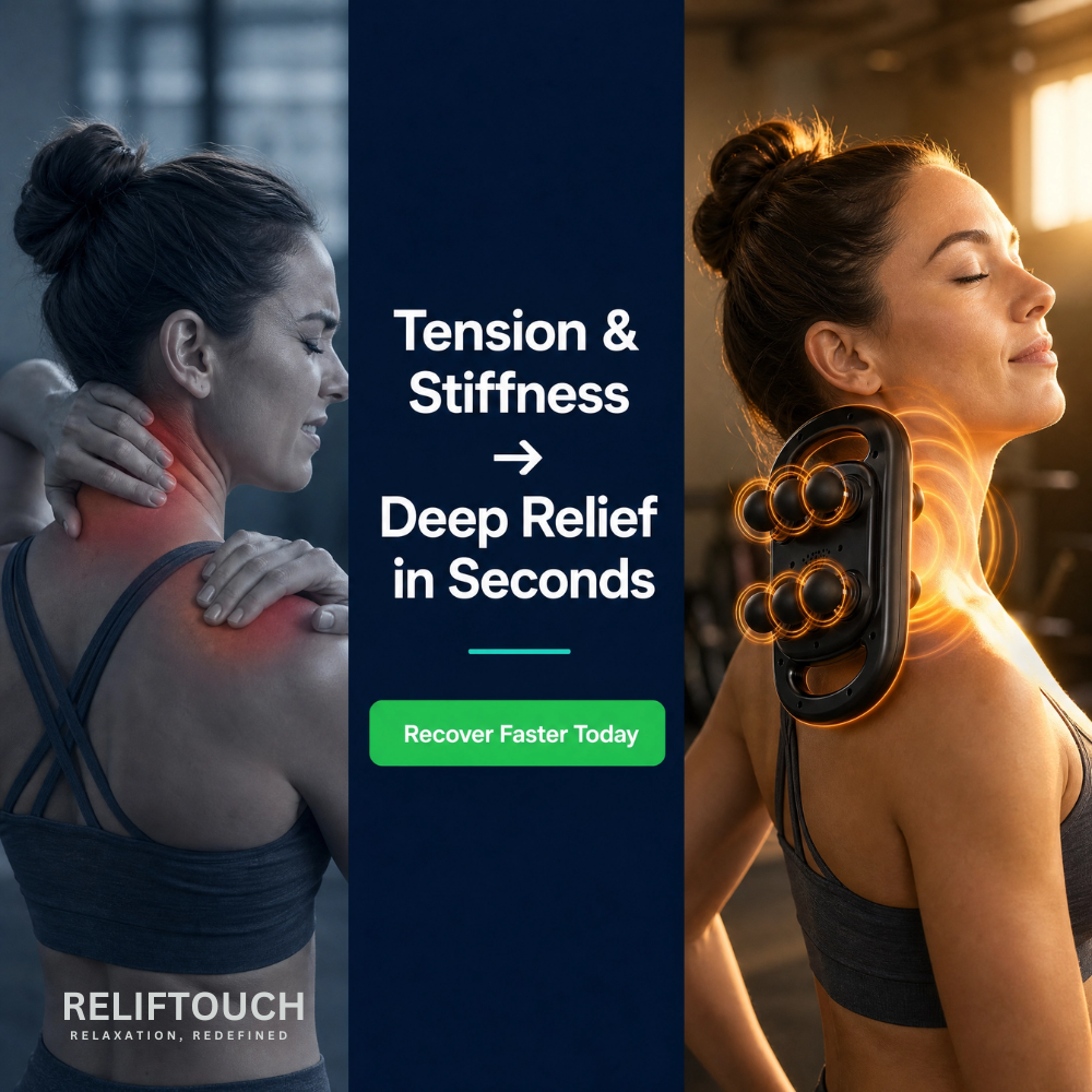 6-Head Deep Tissue Massage Gun