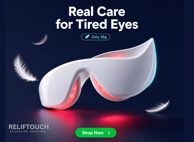 EMS & Red Light Eye Massager Glasses