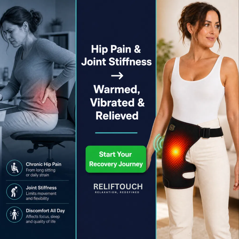 Hip Massager – Heat & Vibration Muscle Recovery