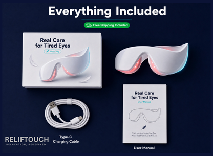 EMS & Red Light Eye Massager Glasses