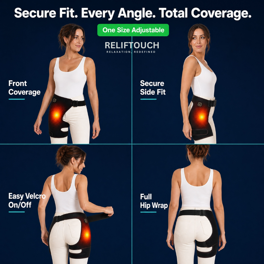 Hip Massager – Heat & Vibration Muscle Recovery