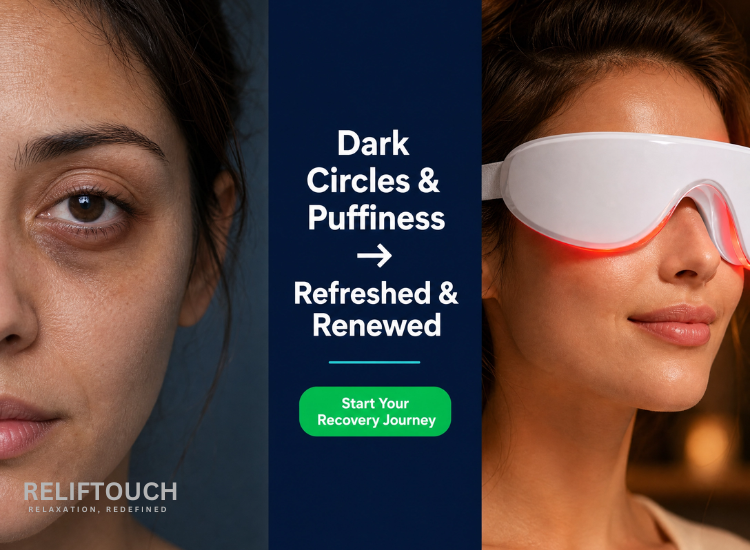 EMS & Red Light Eye Massager Glasses