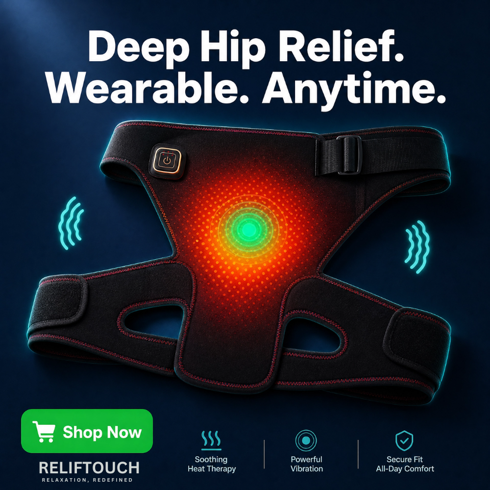 Hip Massager – Heat & Vibration Muscle Recovery