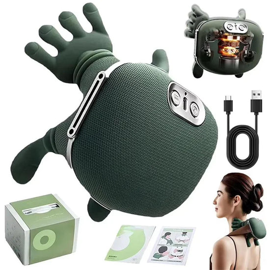 Home use trapezius massager, shoulder and neck kneading, neck and shoulder massage, multifunctional massage
