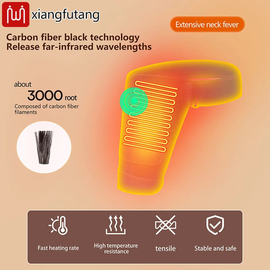 Hip Massager - 3-Gear Heat & Vibration, Relieves Muscle Soreness Pain,Arthritis, Aids Sports Recovery, for Fitness Fans &Seniors